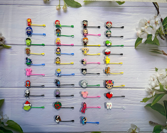 Straw Covers, Straw Buddies, Straw Charms, Villain Straw Covers, Concha Straw Covers, Princess Straw Covers, Xmas Straw Covers, wide straws