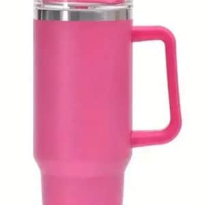 Simple Modern 40 oz Tumbler with Handle and Straw Lid Color “Mauve Me”