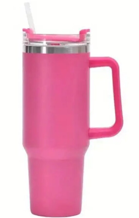 Quencher 40 oz Tumbler with Handle, Straw & Lid