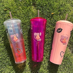 Karol G Tumbler, Karol G Doll 24 oz Tumbler, UV DTF, Gift Ideas, Karol G, Bichota, BPA Free