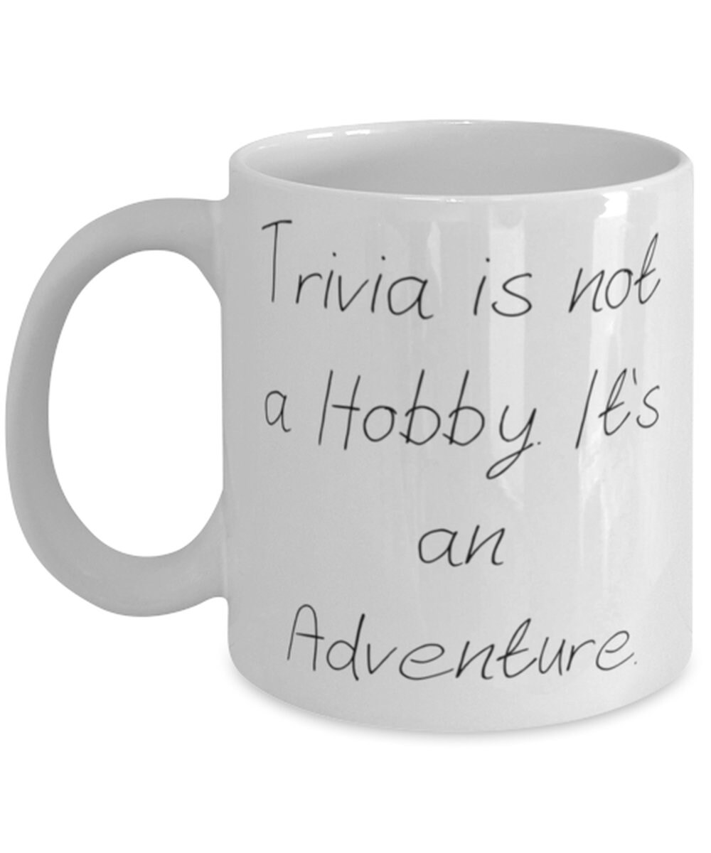 Unique Trivia Gifts Trivia Is Not A Hobby. It's An Etsy