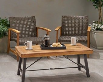 Outdoor Coffee Table Etsy