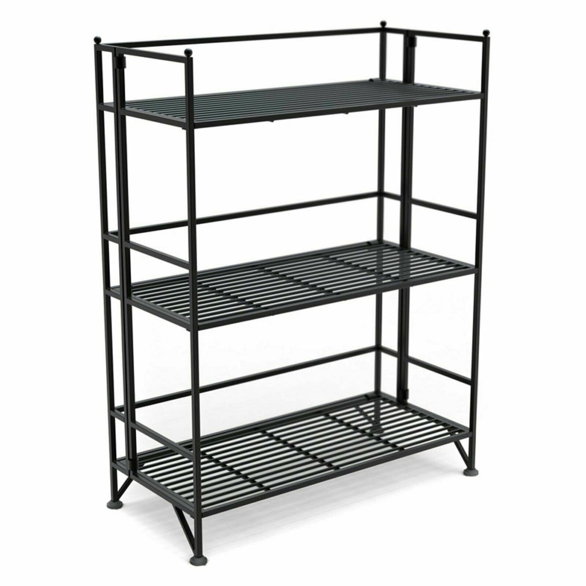 Modern Metal 3 Tier Shelf Bookcase Display Shelves Stand Etsy