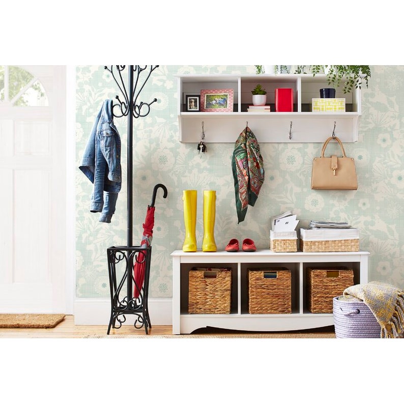 Stylish and Elegant Coat Rack Black Iron Finish Etsy