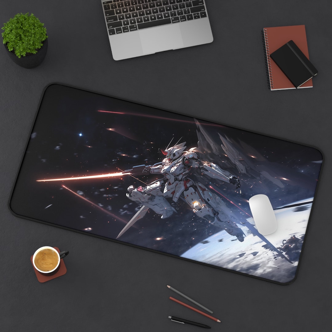 Anime Mouse Pad, Gundam in the Space, Gaming Mouse Pad, Best Mouse Pad