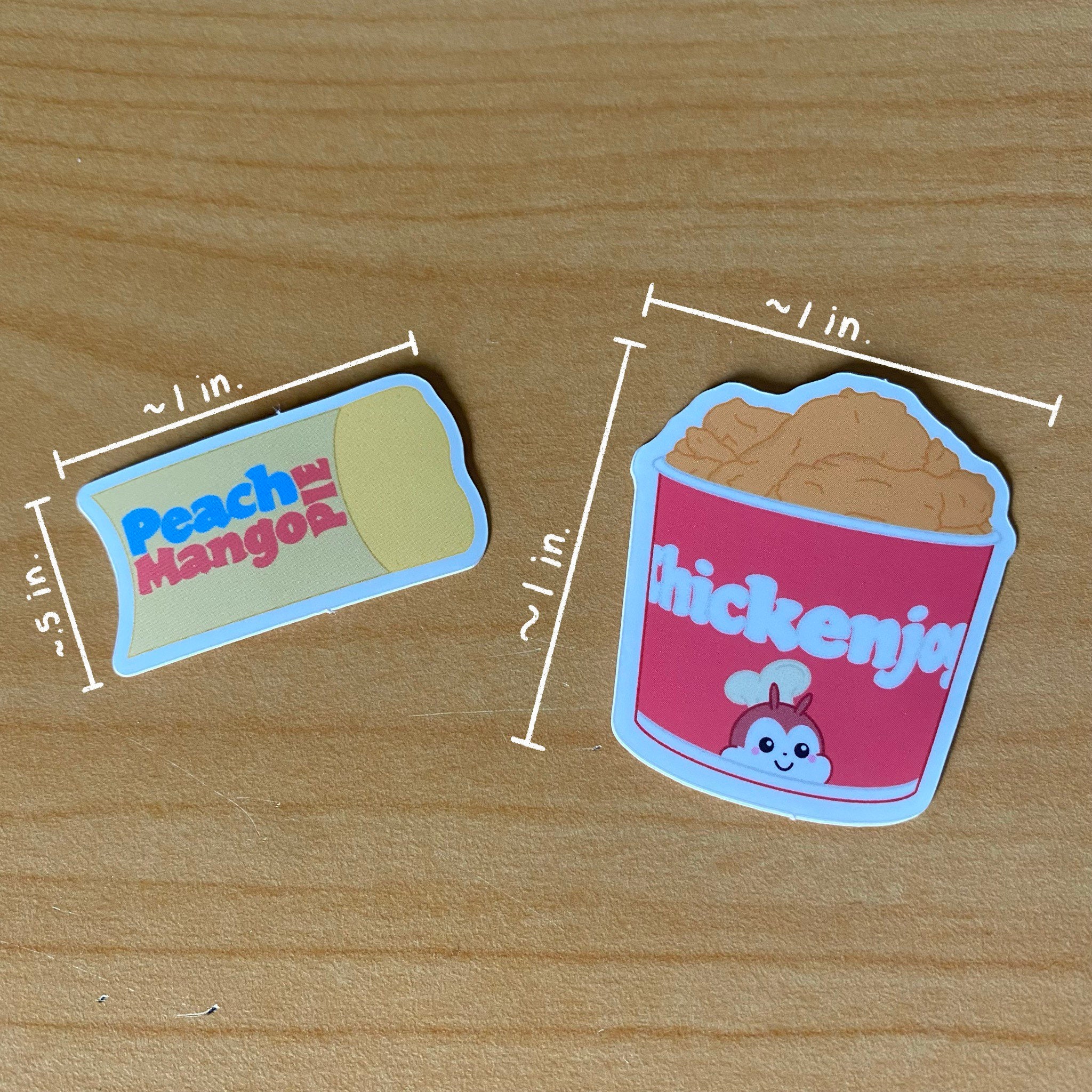 Jollibee Chicken and Pie Stickers Etsy