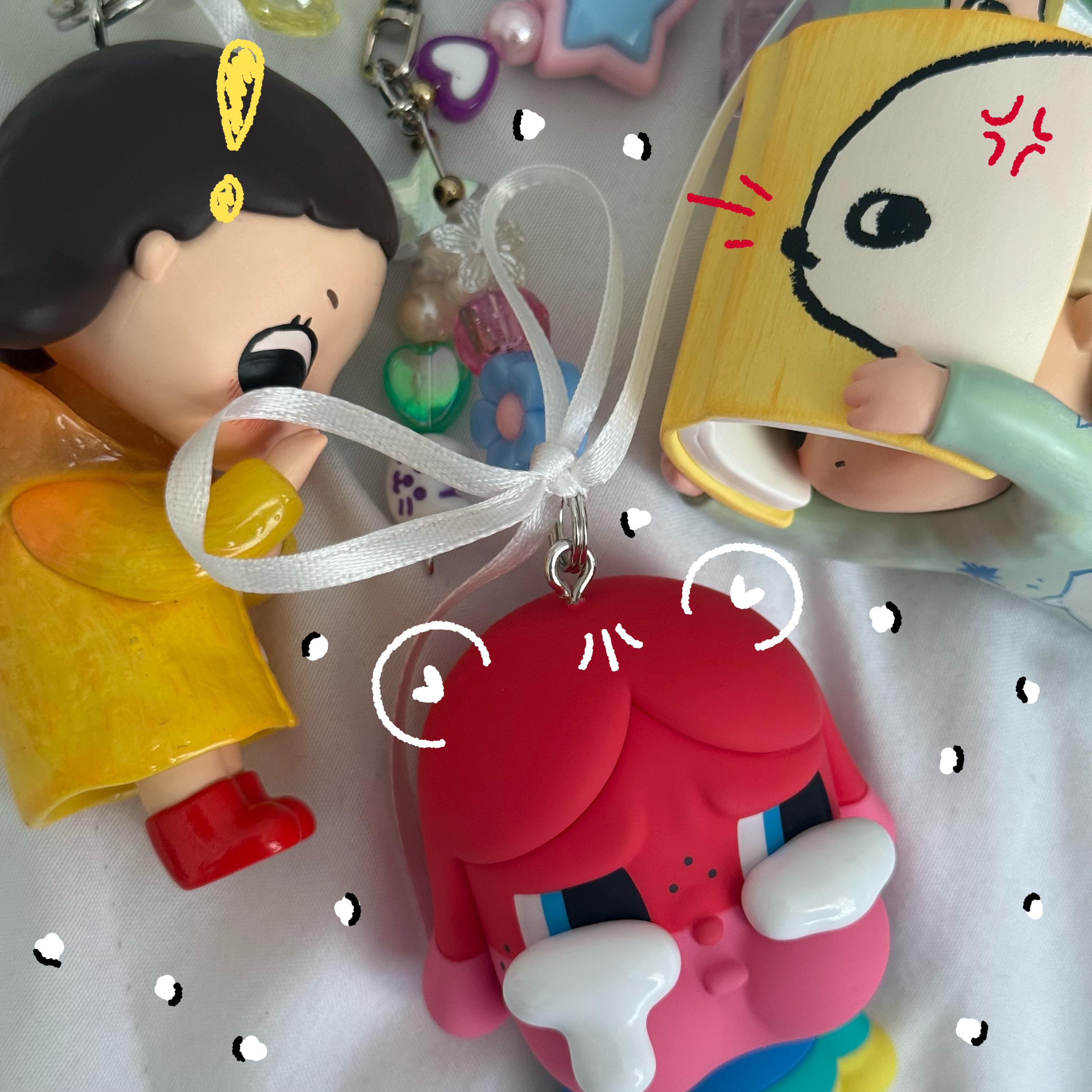 Popmart Hirono Keychain - Etsy