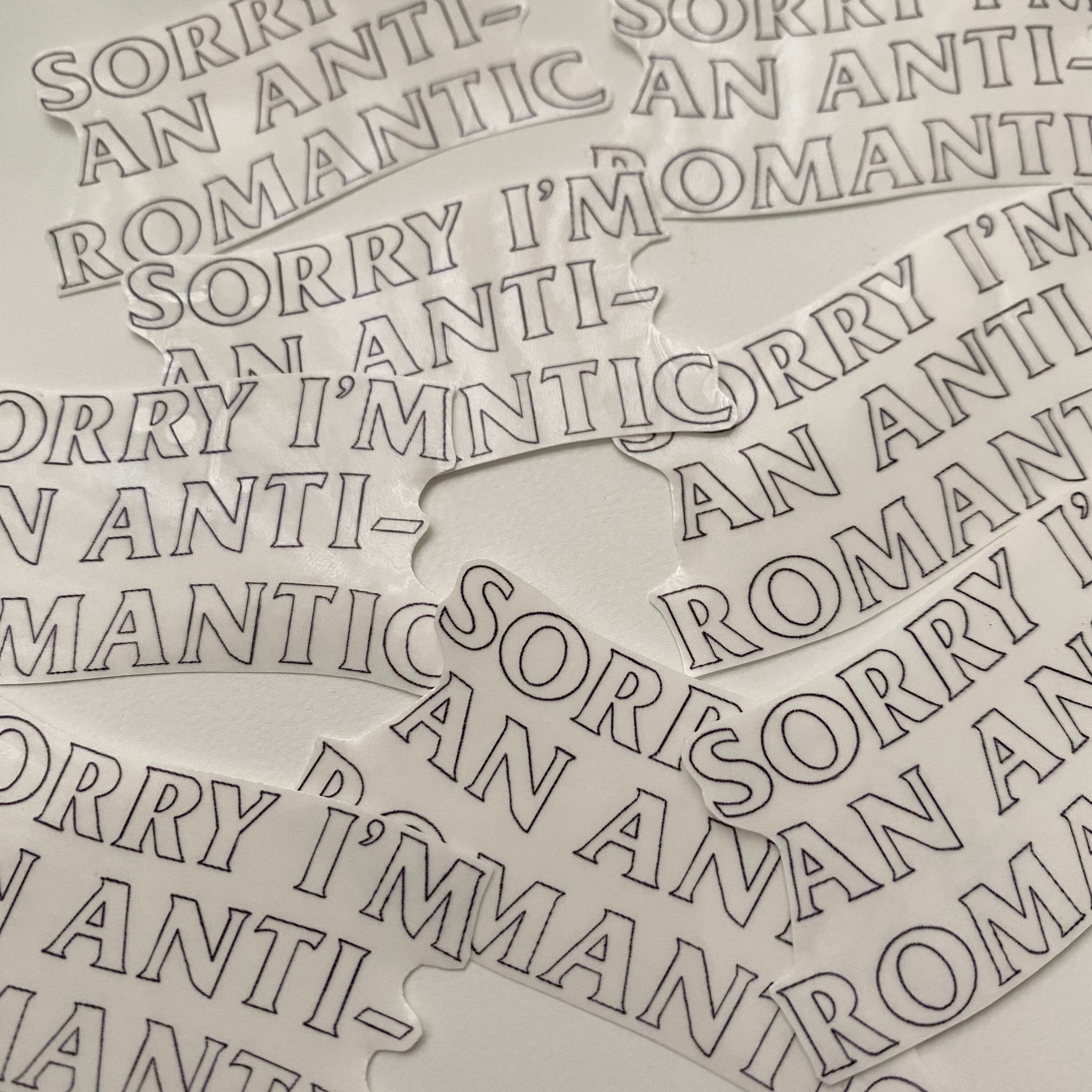 TXT Anti Romantic Sticker Etsy