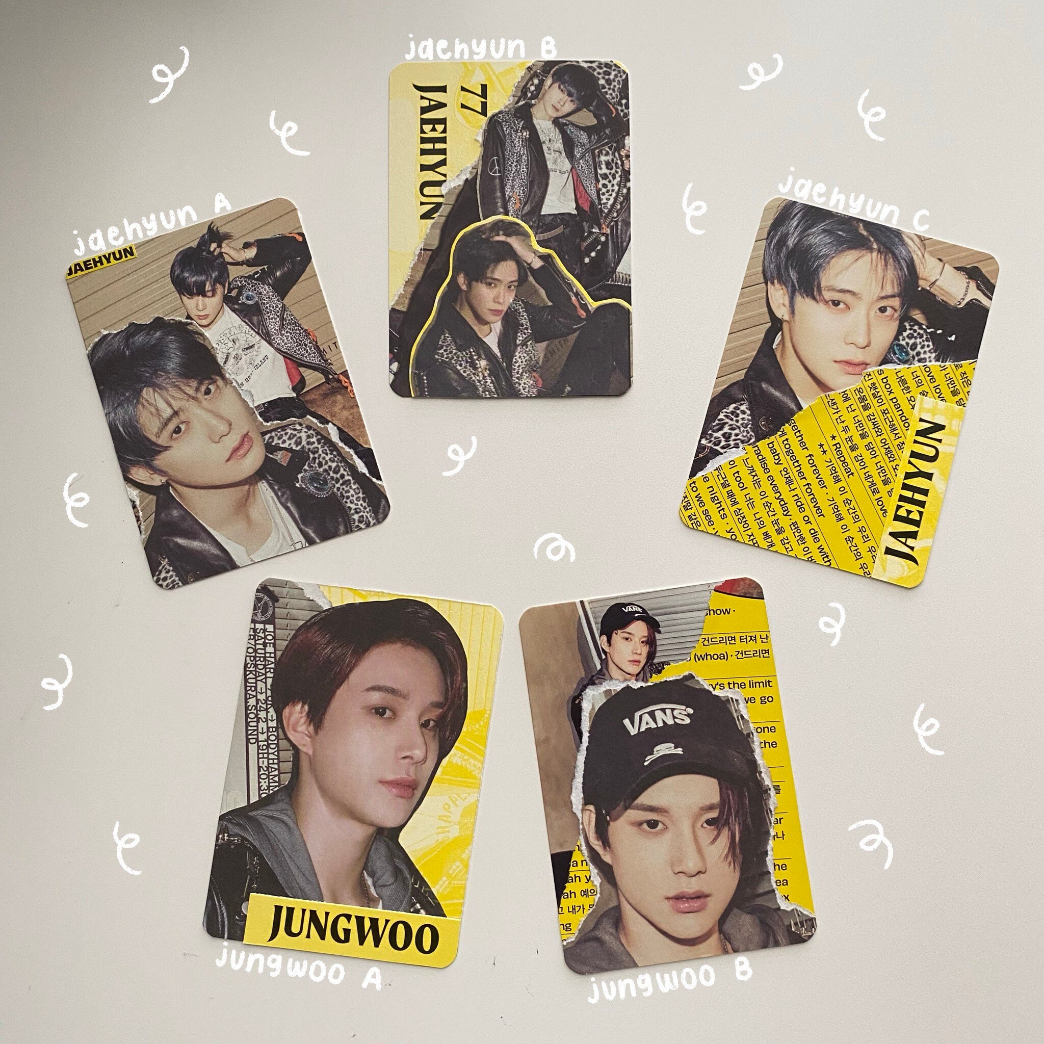 NCT 127 Custom Album Photocards | Etsy