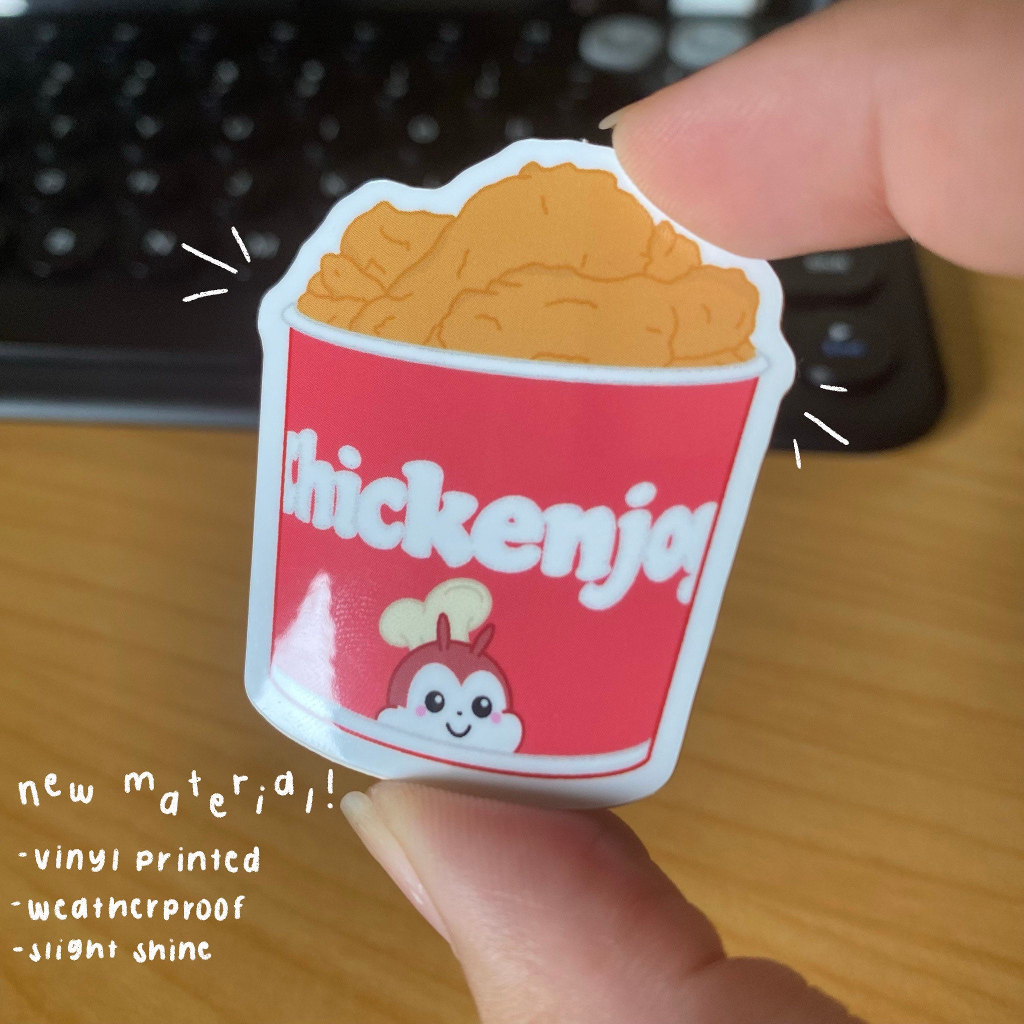 Jollibee Chicken and Pie Stickers Etsy