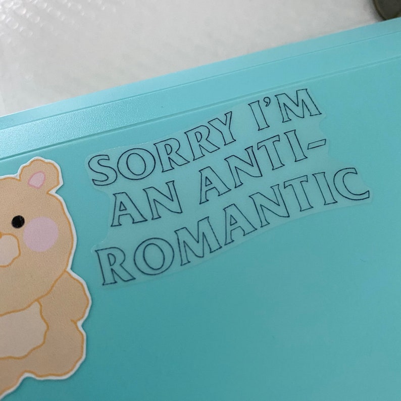 TXT Anti romantic Sticker Etsy