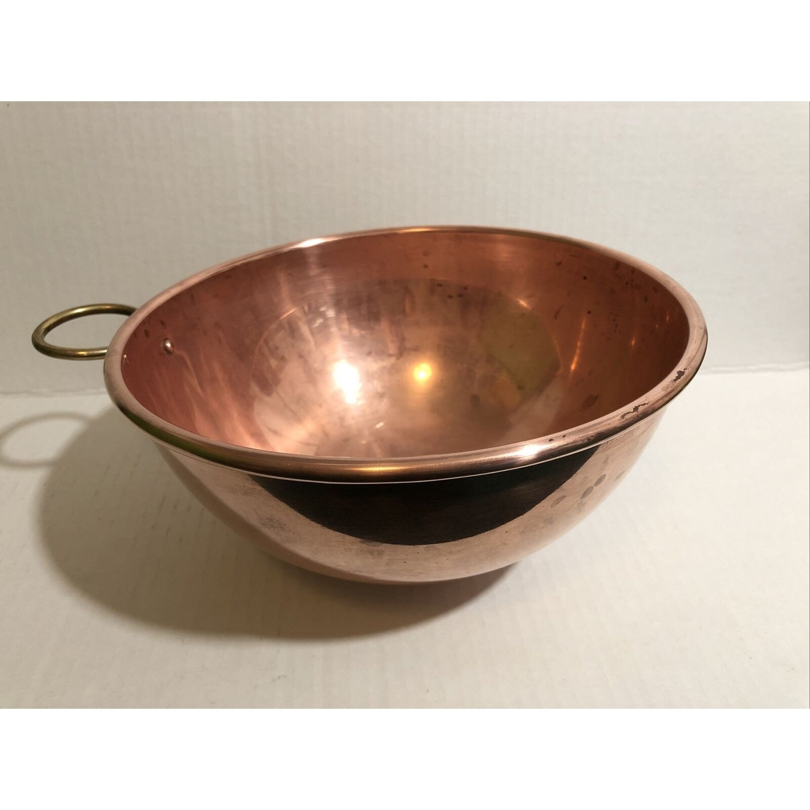 Sold at Auction: Set of Five English Copper Mixing Bowls