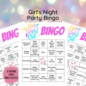 Girl&#39;s Night Singo Bingo Game, Girls Trip Activities, Girls Night Party Game, Girls Weekend Games, Girls Weekend Essentials, Singo Game