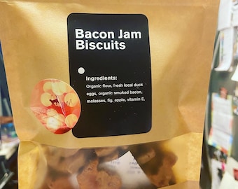 Bacon Jam Dog Biscuits - Gourmet Dog Snacks