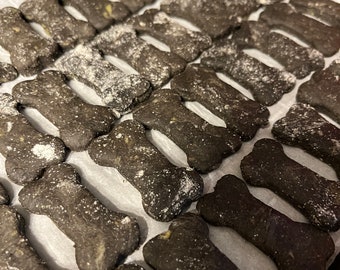 October Sky - Gourmet Squid Ink Dog Biscuits