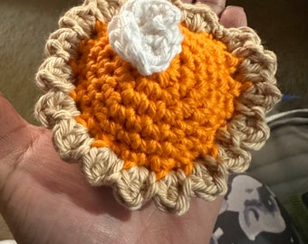 Sweet Potato Pie - Crocheted Catnip Toy