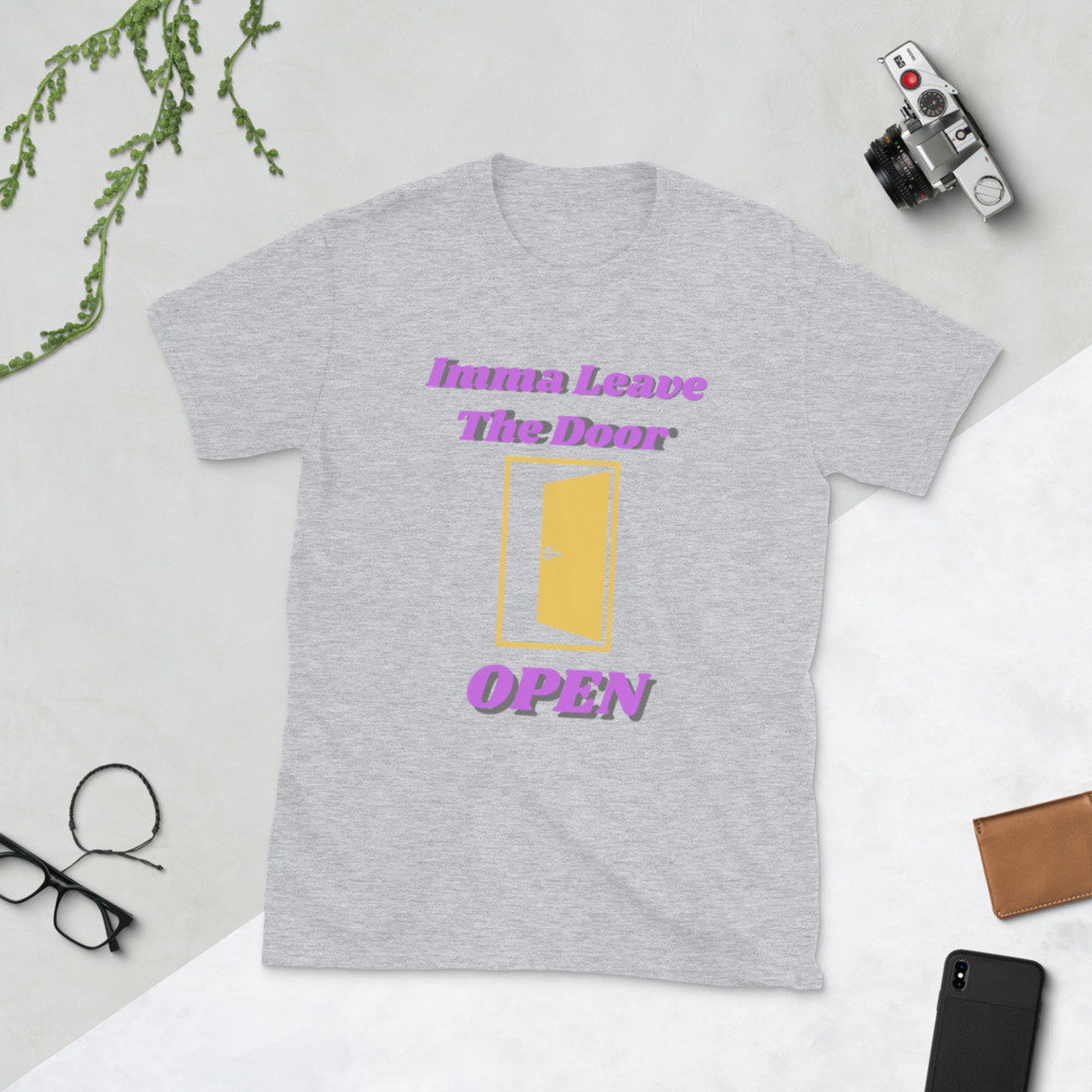 Imma leave the door open funny gifts bruno mars song etsy