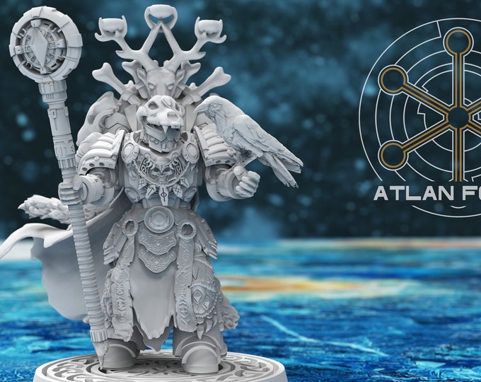 Asgardian Storm Priest- Read DESCRIPTION for ORDERING instructions - Kitbashing Bits Packs - Primary Proxy - Design by Atlan Forge Patreon