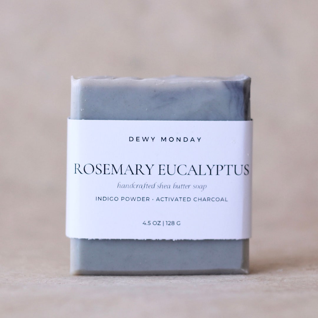 Rosemary Eucalyptus Bar Soap Cold Process Essential Oil Soap All ...