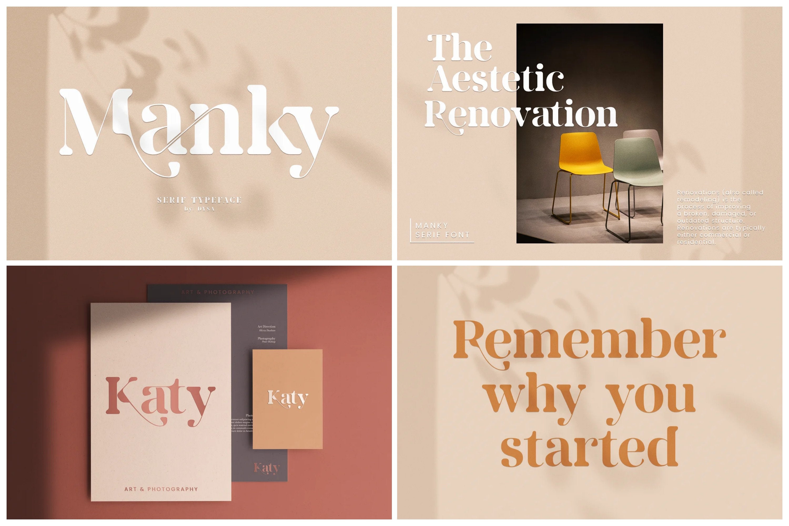 Exclusive Modern Font Bundle - Serif Font, Branding Font, Font for ...