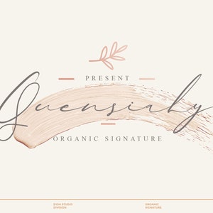 Quensialy - Elegant Luxury Font, Wedding Font, Logo Font, Modern Font, Boho Font, Branding Font, Signature Font, Script Font, Cricut