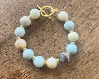 Beaded Bracelets, Summer Jewelry, Handmade Jewelry, Colorful Bead Bracelet, Gemstone Bracelet, Gift for Her, Mother's Day Gift
