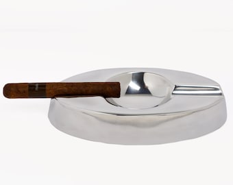 Cigar Ashtray | Aluminum | Oval Shape
