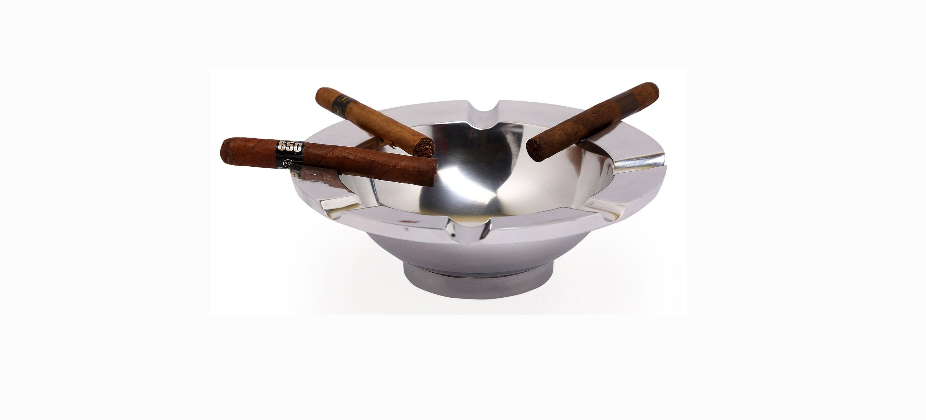 Cigar Ashtrays Outdoor for Patio, Home Office Countertop Décor Ash