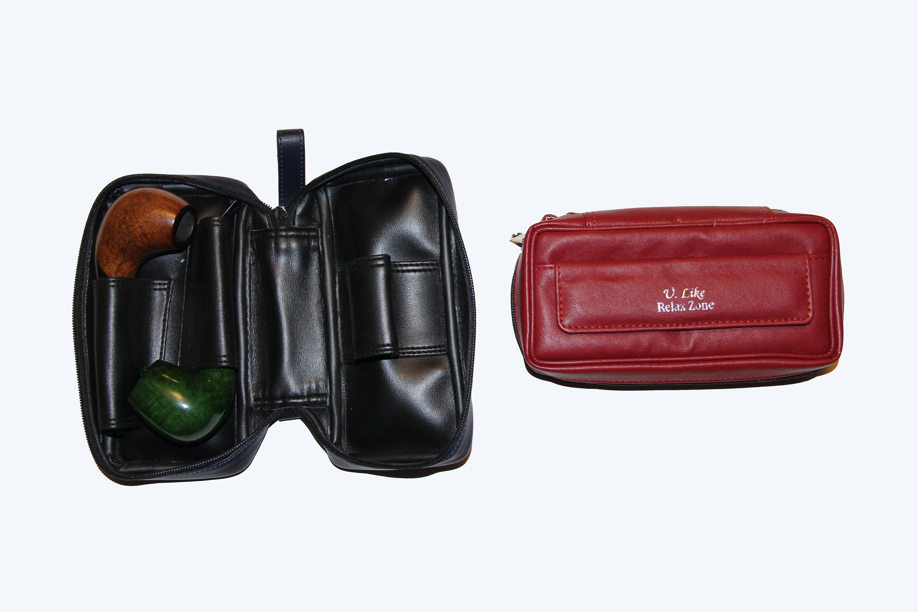Tobacco Smoking Pipe Case Tobacco Pipe Bag for 2 Pipes Etsy UK