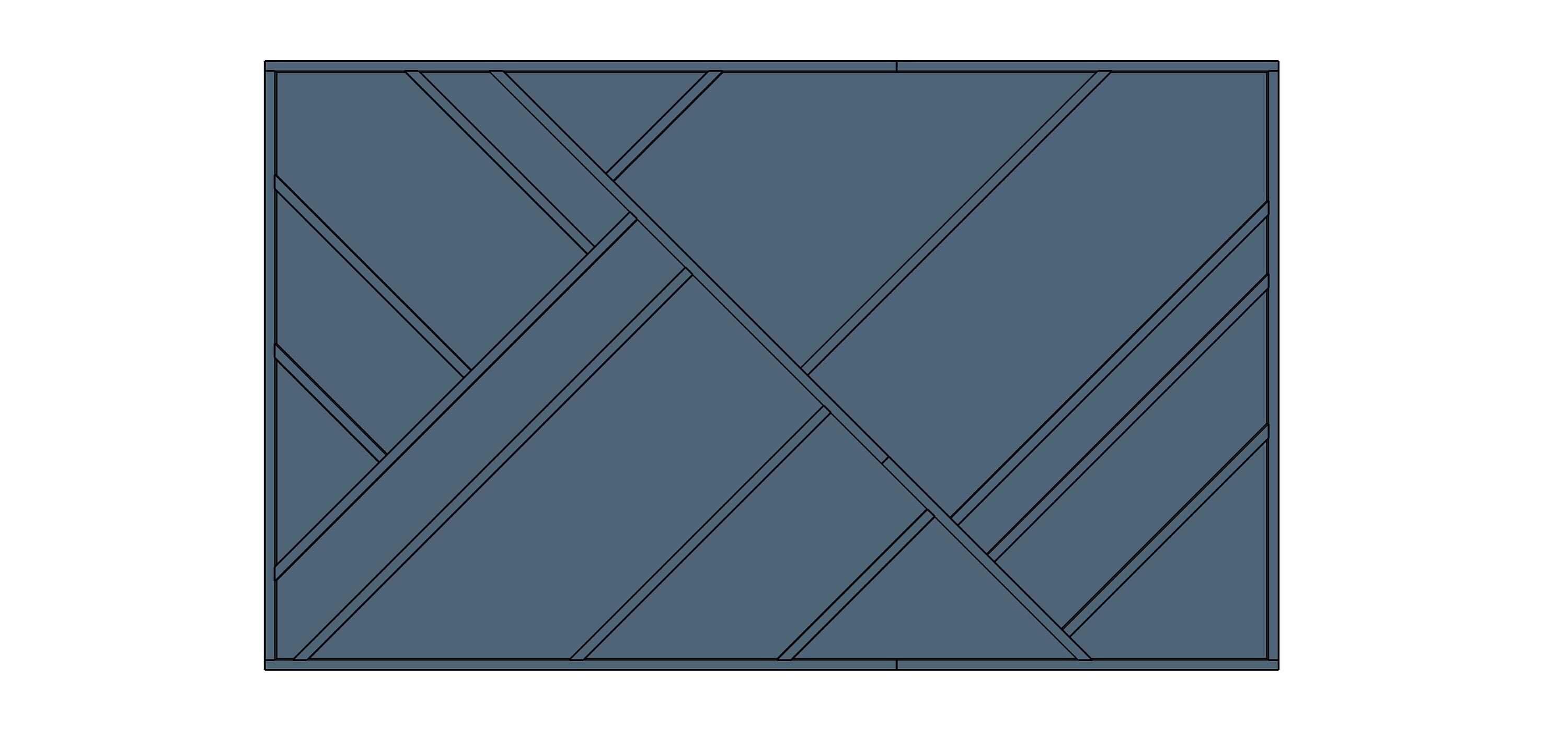 DIY Geometric Accent Feature Wall Plans Design and Etsy