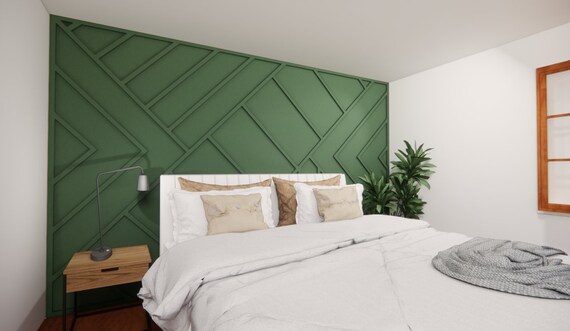 Diy Geometric Wood Accent Wall Design And Installation - Wooden Accent Wall Designs Diy Geometric Wood Accent Wall Design And Installation - Wooden Accent Wall Designs