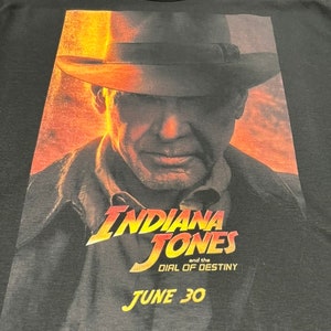 Indy Dial of Destiny Poster Shirt
