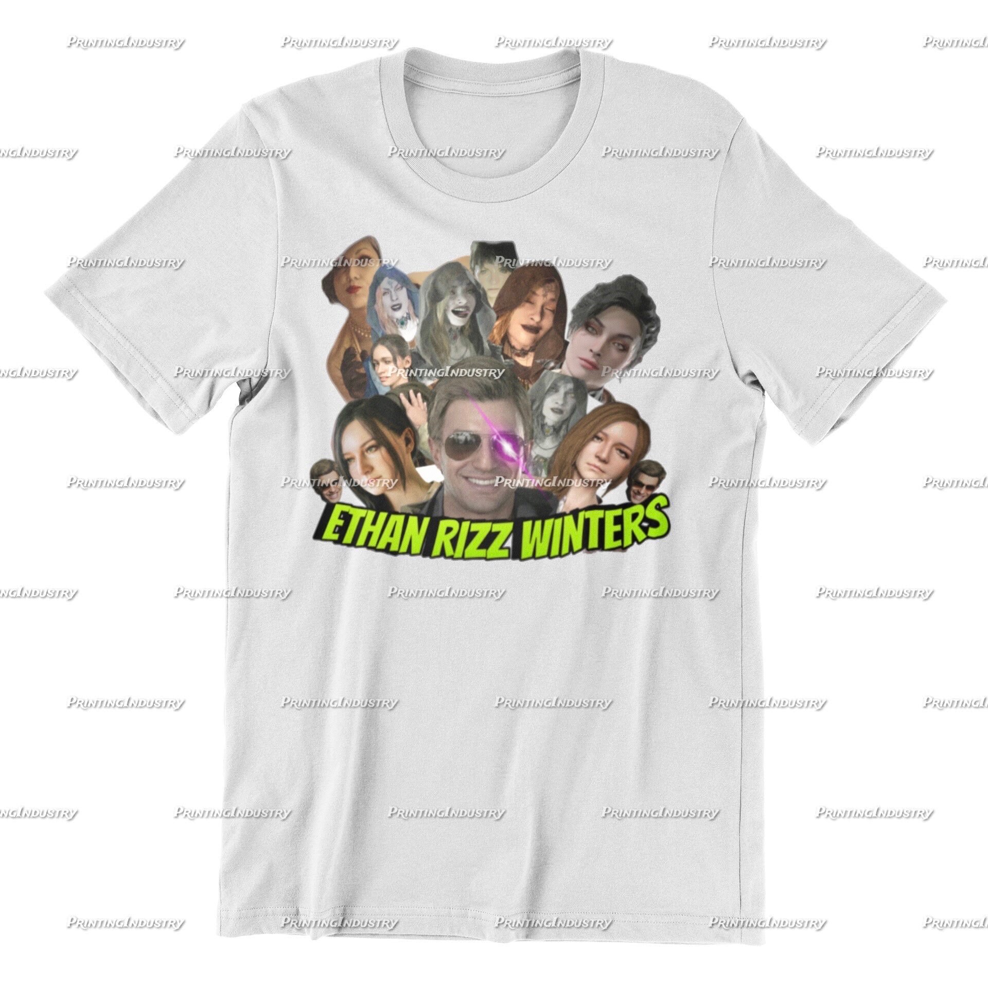 Ethan RIZZ Winters T Resident Evil 8 Shirt Leon Kennedy Shirt Lady D ...