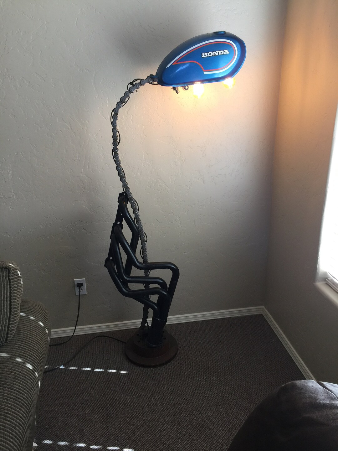 ガスランプ Gas Lamp Honda Gas Tank Lamp - Etsy