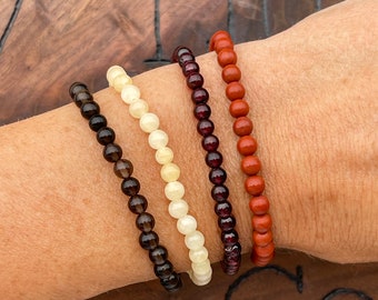 LEO Bracelet Set | Zodiac Bracelet | Spiritual Healing | Crystal Healing | Gemstone Bracelet Set | Yoga | Bracelets Women |Spirituality
