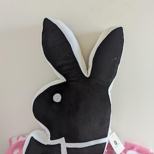 Playboy Original Bunny Shaped Pillow - Black
