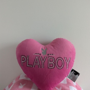 Playboy Original Heart Shaped Pillow