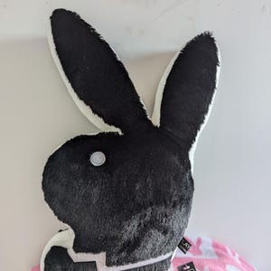 Playboy Original Bunny Shaped Pillow - Black