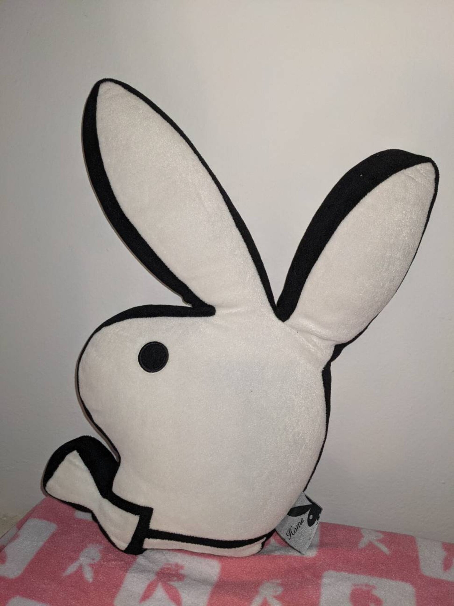 Playboy Original Bunny Shaped Pillow White | Etsy