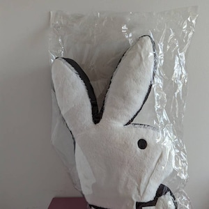 Playboy Original Bunny Shaped Pillow - WHITE