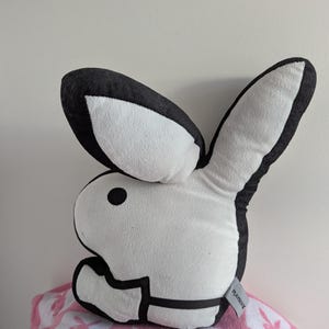 Playboy Original Bunny Shaped Pillow - White