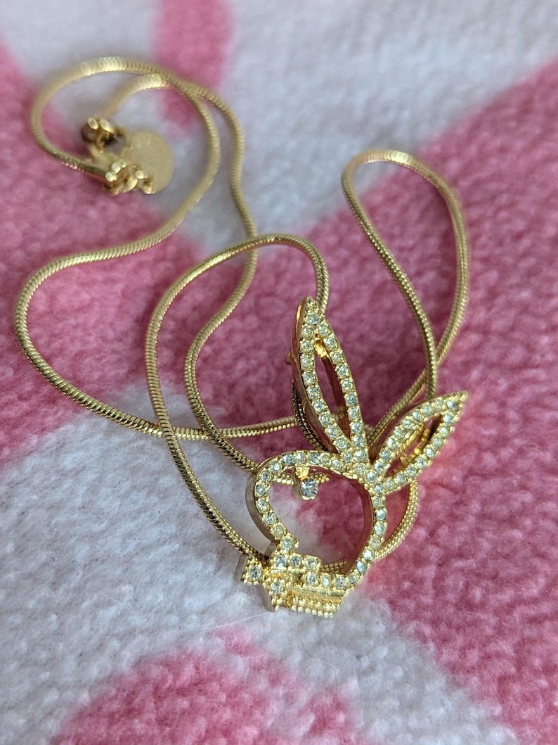 Playboy Necklace With Bunny Logo Shape - Etsy