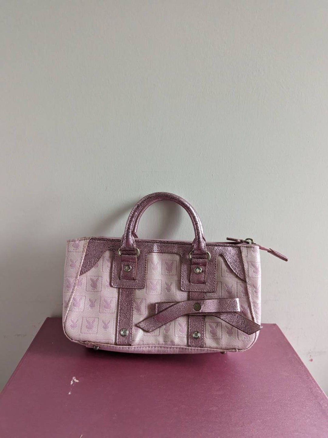 Pink playboy purse shop