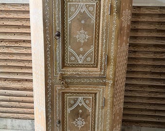 Mobiletto angolare in legno massello (XG-VAR002) - Mobili su misura a Firenze - Lapi Arredamenti