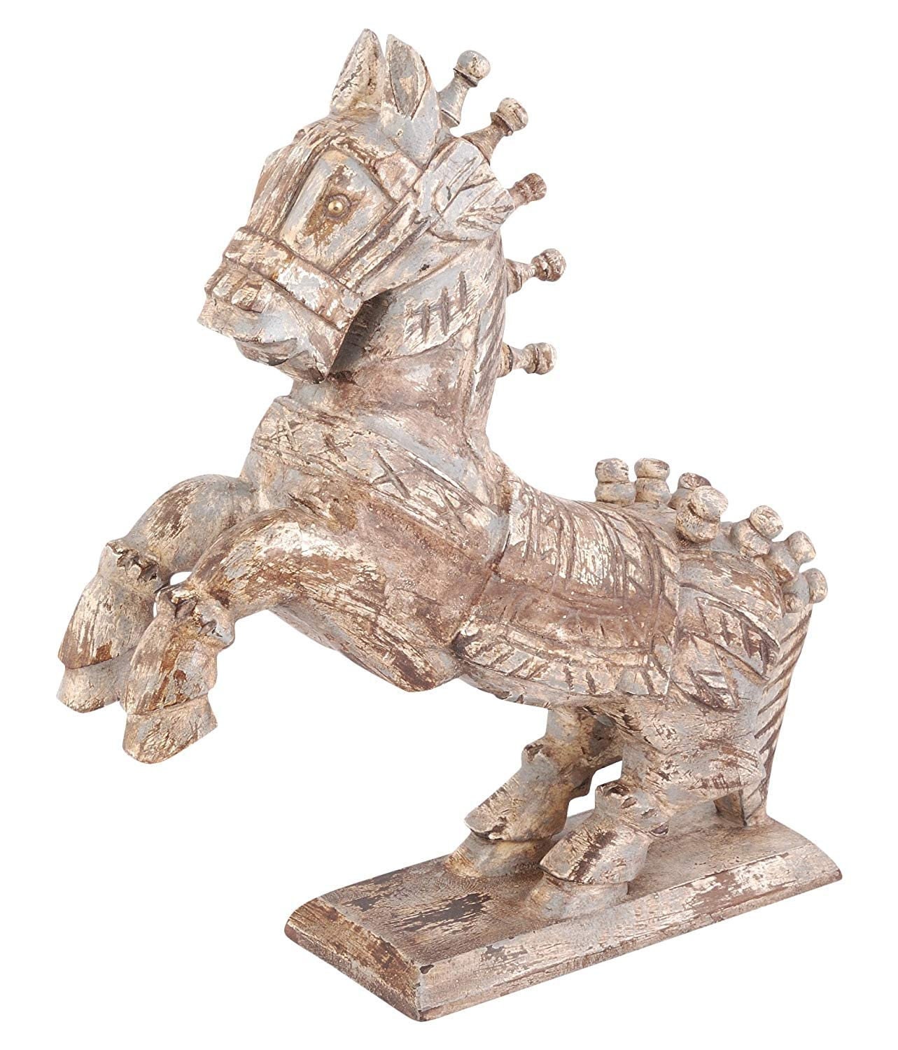 Wooden Hocking Horse | Home Decor Showpices Table Top, Art Style