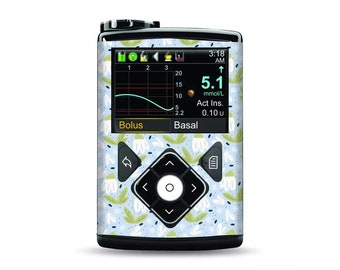 Medtronic MiniMed Insulin Pump Stickers - Spring Edition