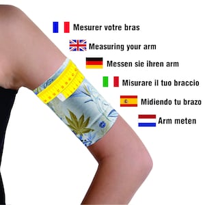 Armband to hold your Freestyle Libre, Dexcom, Medtrum, Sibionics glucose sensors or insulin patch pump Omnipod Dia-Band image 3