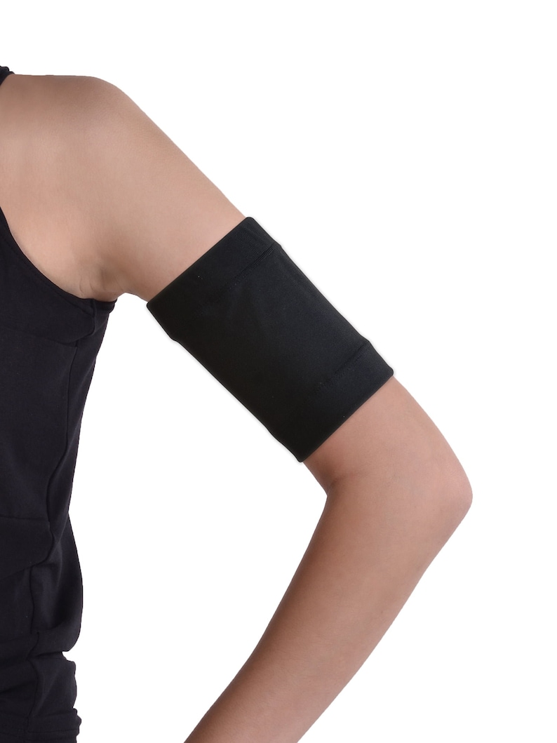 Armband zum Freestyle Libre, Guardian Enlite, Dexcom, Medtrum oder CGM Pods bei Ihren täglichen Aktivitäten Dia-Band FLUO Black Knight