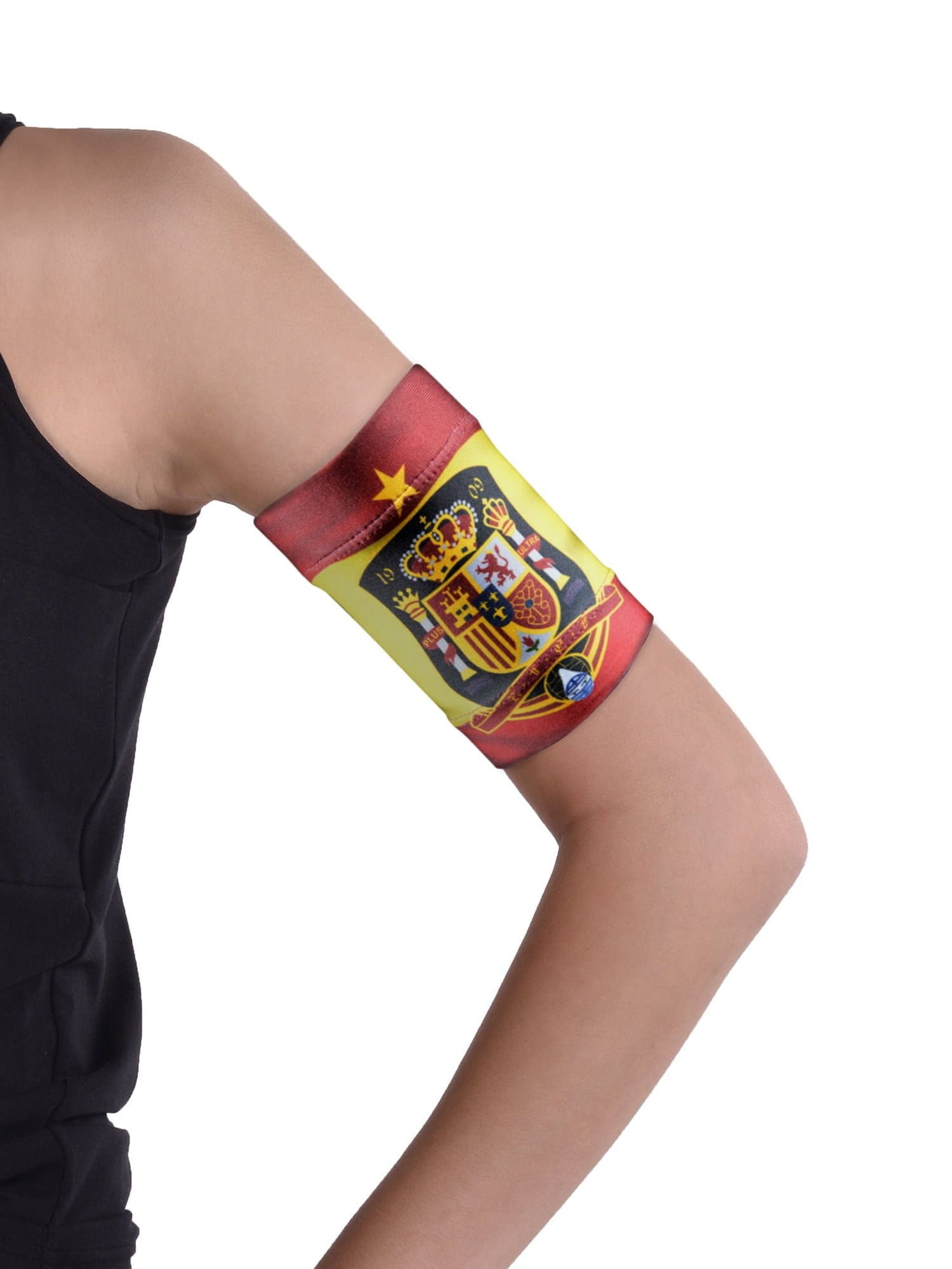 Armband to protect Medtrum, Freestyle Libre, Dexcom, Guardian Enlite sensors or Medtrum and Omnipod insulin patch pump -  Dia-Band Flags