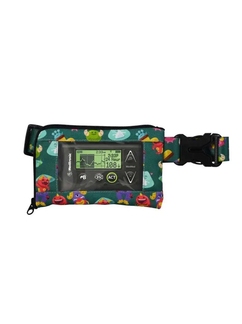 Insulin pump belt with window for children - Dia-Children's Pump Belt W